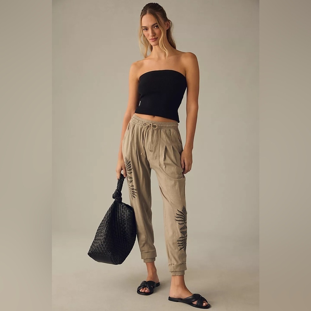 Daily Practice by Anthropologie Real Fun, Wow! Broadmoor Pants - Size XXS